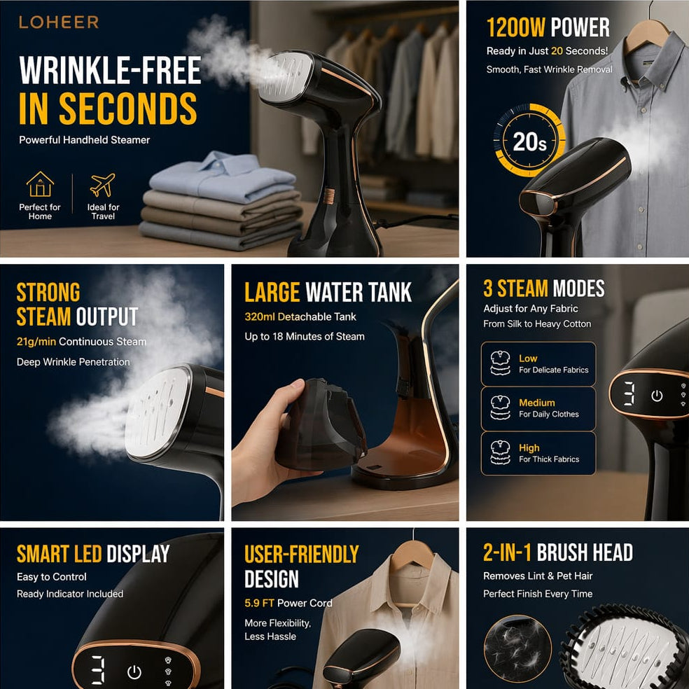 Puffo Portable Vacuum Streamer